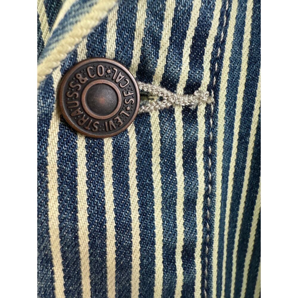 Levi's Workwear Men Relaxed Fit Sunrise Trucker Jeans Jacket  Size XL - Picture 6 of 16